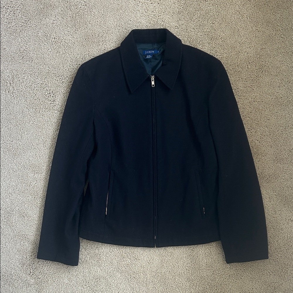 J. Crew Women's Classic Navy Blue Blazer, M